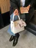 Bolsa de Mão para o Dia a Dia, Bolsa Transversal para Mulheres, Nova Bolsa Cesta Fashion Retro Tendência, Bolsa de Ombro Versátil Retro Estilo Balde