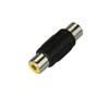 Cabezal de conversión 3.5/6.5/RCA/AV, conector macho hembra de 3,5 mm a audio y video Lotus doble