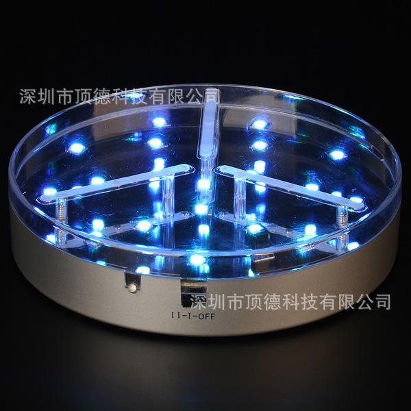 Teal Color 6inch led light bas