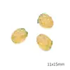 Vidrio de Simulación Frutas Verduras Cuentas de Vidrio DIY Piña Pulsera con Cuentas Collar Joyería Cadena para Teléfono Móvil Accesorios Materiales