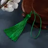 Marcador de Página Estilo Chino Accesorios de Borla para Ropa Borla de Poliéster Borla Corta Gruesa de 8 cm Borla Vertical Venta al por Mayor