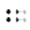 Brincos F136 Titânio Super Flash 5A Várias Cores Cristal Quadrado Zircônia Borboleta Fivela Corpo em Liga de Titânio G23 Joia para Piercing