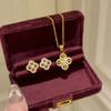 Aretes de botón de plata de ley s925 con mortero de diamante, aretes de botón exquisitos de alto temperamento