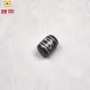 Atacado de Fábrica Contas Dzi de Nove Olhos Preto e Branco Retrô DIY Artesanato de Ágata Natural Materiais para Joias Contas Soltas