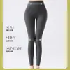 2026 Nuevo Estilo Pantalones Deportivos Frescos de Cintura Alta Pantalones de Tiburón Leggings Levanta Glúteos Control de Vientre Ropa Exterior Moldeadora Pantalones de Yoga