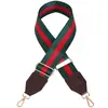 3.8CM combinación de colores rojo, verde y negro más clip con acabado en cuero