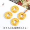 Largo tiempo no se desvanece Vietnam arena oro incrustado con diamantes vida cuatro hermosa fluke Zhenxiang paz hebilla colgante accesorios de bricolaje collar mujeres