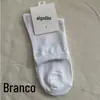 Meias Masculinas Embaladas Individualmente Meias de Algodão Cor Sólida Meias de Cano Médio Simples Respiráveis Meias Esportivas Fabricante Atacado Meias de Barraca