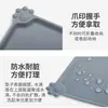 Tapete de Silicone para Pet Fácil de Limpar Impermeável Tapete de Patas de Cachorro Antiderrapante Tapete de Silicone de Patas de Gato Tapete de Alimentação para Pet