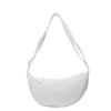 Alça de ombro larga de nicho de grande capacidade Coreia do Sul Bolsa Primavera Bolsa Crossbody de ombro feminina para todos os jogos Bolsa de bolinho de nylon para mulheres