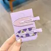Serie de Zumos de Dopamina de Verano Pinzas para el Cabello Sin Costuras Pinzas Lindas para el Flequillo Lateral Pinzas para Maquillaje Flequillo de Bebé en la Frente Pinzas de Pato