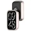 Adecuado para Funda Protectora Xiaomi Mi Band 10, Medio Incrustado con Diamantes, Anticaídas, Funda para Reloj Xiaomi Mi Band 9 Pro, Funda Hueca de un Solo Diamante