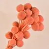 Bolas Doradas del Fabricante, Flores Naturales Reales, Materiales para Manualidades, Decoración del Hogar para la Sala de Estar, Arreglos Florales, Adornos de Flores Secas, Martillos Dorados