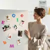 Marco de Fotos Magnético Acrílico Transfronterizo Imán para Refrigerador Pantalla de Tarjetas para Pared de Fotos Polaroid Transparente