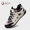 Zapatos de Senderismo Ram para Exteriores para Mujer Impermeables Antideslizantes Resistentes al Desgaste Zapatos para Mujer Deportes de Campo a Través Casuales de Caña Baja Zapatos de Senderismo para Viaje