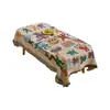 Mantel Estilo Étnico Mantel para Mesa de Comedor de Camping al Aire Libre Mantel para Ambiente de Fiesta de Té de Hermanas Mantel de Mesa de Café de Alto Valor