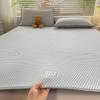 Clase de Verano Juego de Tres Piezas de Alfombrilla de Hielo y Frijol Tejido Jacquard Serie Oso de Hielo Pequeño Máquina de Frijol Fresco Lavable Suave Alfombrilla Venta al por Mayor