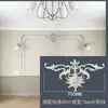 Decoración de Techo Flor de Esquina con Línea de Poliuretano Estilo Francés, Línea de Borde para Pared de TV de Sala de Estar, Línea Decorativa para Pared de Fondo de Sofá, Línea de Falso Yeso