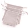 Bolsa de Joyería Terciopelo Cordón Bolsillo con Solapa Pantalones Bolsa de Joyería Delicada Terciopelo Anillo Collar Bolsa de Almacenamiento de Joyería Bolsa para Aretes
