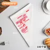 Bolsas de Pastelería Desechables de Grado Alimenticio Hongping, Herramientas de Repostería Transparentes Engrosadas, Bolsas Especiales para Exprimir Crema y Decorar Pasteles