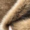 Suministro de Telas de Piel con Cuello de Piel Estilo Shanghái, Piel Artificial de Perro, Telas para Ropa y Textiles del Hogar, Felpa Artificial de Piel Grande
