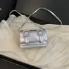 Bolsa Pequena Estilo Coreano 2026 Nova Bolsa de Ombro Único Outono Textura Simples de Alta Qualidade Bolsa Quadrada Pequena Bolsa Transversal Casual de Axila