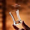 Copos de Cristal Criativos de Alta Qualidade Estilo Chinês para Uso Doméstico, Copinhos Premium de Luxo Leve, Conjunto para Servir Vinho
