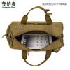 K319-Bolso de Cubo de Mano Gran Capacidad Impermeable Bolso para Hombre Bolso Mensajero para iPad Bolso de Mano Bolso Cilíndrico Bolso de Cubo Táctico