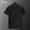 Camiseta de manga curta de alta qualidade, transfronteiriça, corretamente etiquetada, nova, da moda, para o verão, solta, jacquard, comércio exterior europeu e americano