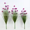 Bolas de Hierba de Caña Artificial para Decoración de Interiores del Hogar, Exhibición en el Suelo, Decoración Suave, Estilo Nórdico Plantas Verdes Artificiales Accesorios Florales