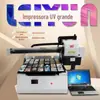 Impressora plana cilíndrica UV 31 graus 60*90 metal plástico couro acrílico impressão em massa máquina grande