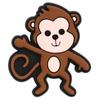 Parche adhesivo suave de PVC de tamaño pequeño de la serie de animales pequeños de dibujos animados al por mayor transfronterizo, zapatos con agujeros, funda para teléfono móvil, accesorios DIY