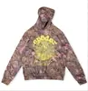 Modelo Nuevo 2026 en Stock Venta Caliente en Amazon Original Sp5Der Sudadera de Peso Pesado 450g con Telaraña para Hombre con Forro de Felpa