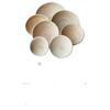 Atacado Vietnã Rattan Redondo Estilo Europeu Tigela Fermentada para Bolo Pão Cesta de Rattan Forma de Assar Rústica Palha Oval
