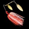 Seis gatos 13g JIG señuelo de cebo falso con barba lentejuelas compuestas lentejuelas anti-enganche de fondo señuelo duro equipo de pesca señuelo
