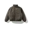 Ropa Vintage Yidao 2026 Invierno Nuevo Retro Japonés Patchwork Cuello Alto Ropa de Trabajo Chaqueta de Algodón Hombres Mujeres Corta Cálida Abrigo
