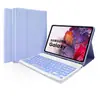 Capa Protetora para Tablet Samsung S10Lite 9Fe Teclado Bluetooth Colorido Retroiluminado S11 com Compartimento para Caneta Atacado Aplicável