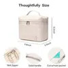 Bolsa Térmica para Almoço Bolsa Térmica de Camada Dupla Grande Capacidade Bolsa para Piquenique ao Ar Livre Portátil de Ombro Portátil para Conservar Fresco Bolsa de Gelo Frio