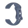 Pulseira de Relógio de Silicone de Cor Sólida Substituta Adequada para Xiaomi Huawei Fivela de Figura Oito Cintura Estreita 12mm Pulseira de Relógio de Silicone