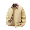 Chaqueta de Béisbol para Hombre, Nuevo Estilo Primavera y Otoño, Chaqueta Bomber Casual Holgada de Moda Americana, Soporta Letras Personalizadas