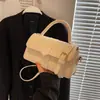 Bolso de Diseño Exclusivo con Textura de Alta Calidad para Mujer 2026 Nuevo Bolso Versátil de Hombro Cruzado Bolso de Mano Retro Bolso Pequeño Cuadrado