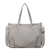 Nova bolsa de ombro tote de tecido Oxford espesso, casual e estilosa, grande capacidade, bolsa de ombro, bolsa transversal, atacado
