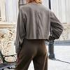 Jaqueta Blazer Curta Pequena Feminina Moda ins Tendência Primavera e Outono Novo Europeu e Americano Slim Fit Blazer de Manga Longa