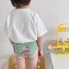 N101 Ropa Interior para Niños al Mayoreo Primavera y Otoño Dinosaurio de Dibujos Animados Calzoncillos para Bebé Bóxer Borde Algodón Puro Ropa Interior para Niños