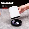 Copo de Dados Silencioso de Couro com Base para KTV Boate Bar Copo de Dados Reto com Toque Suave