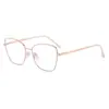 Armazón de Metal para Gafas Cat-Eye Estilo Flor y Juventud para Mujer, Adecuado para Lentes de Graduación, Fabricante Europeo y Americano de Armazones para Gafas
