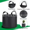 Bolsas de Cultivo para Crecimiento de Plantas Bolsas de Cultivo de 30 Galones Bolsas de Guardería Bolsas Contenedoras Bolsas de Nutrientes Bolsas para Plantar Árboles Tela No Tejida Engrosada