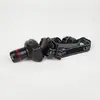 Suministro Directo de Fábrica Linterna Frontal LED de Luz Fuerte de 3W Zoom Telescópico de Tres Velocidades Pesca al Aire Libre Linterna de Plástico para Iluminación