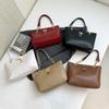 Bolsa de Ombro Feminina Estilo Coreano Nova Moda Verão 2026, Bolsa Tote de Braço, Bolsa de Mão Casual, Bonita e Simples para Mulheres