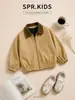 Conjunto de Chaqueta con Solapa para Niños 2026 Nuevo Estilo Coreano Moda de Primavera y Otoño Conjunto de Tres Piezas para Niños Pequeños